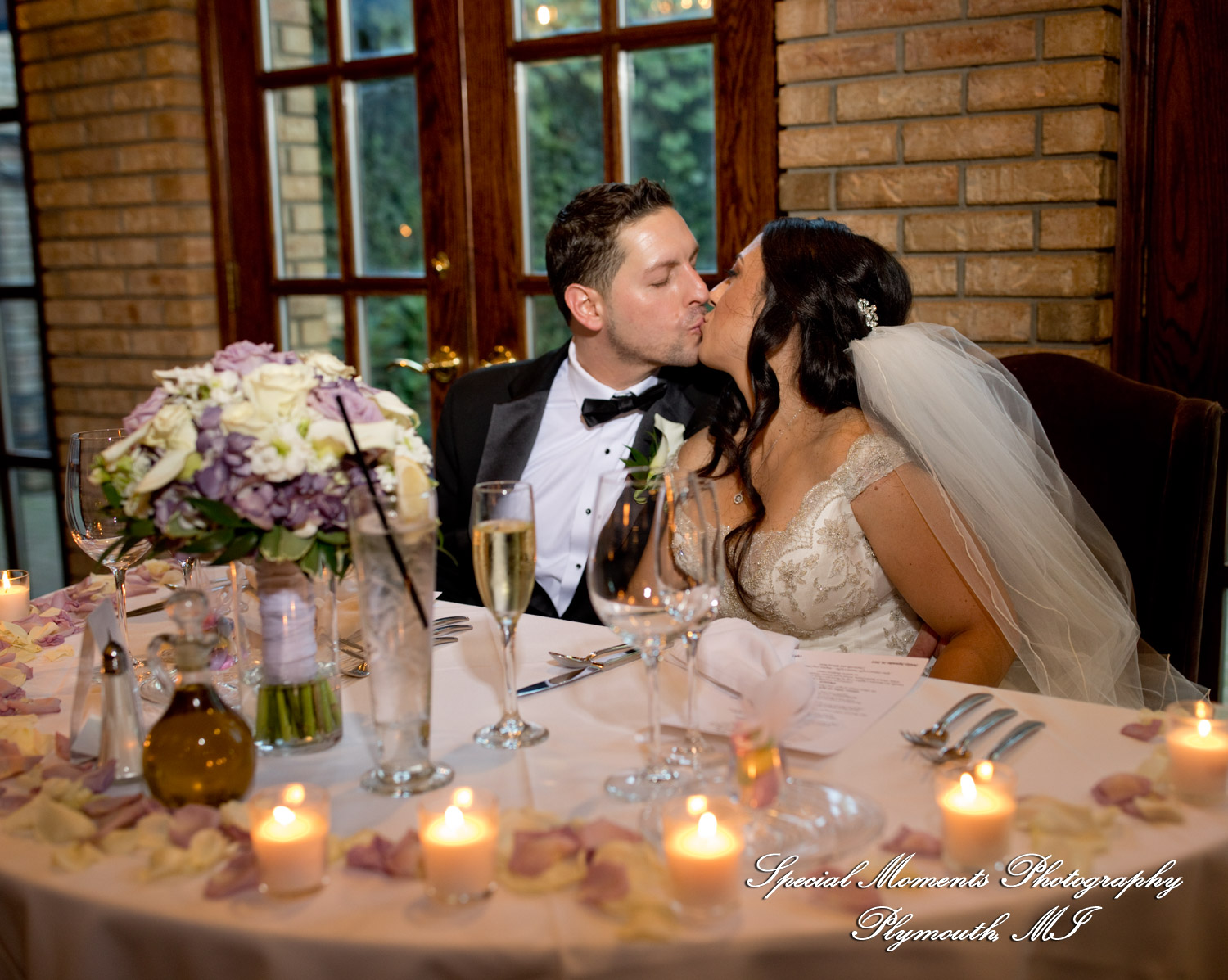 Miriam & Patrick at Cafe Cortina Farmington Hills MI wedding photography