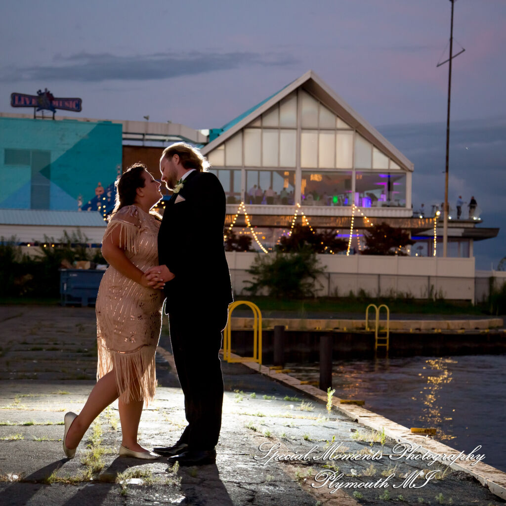 Lindsay & Justin at Roostertail Detroit MI wedding photography
