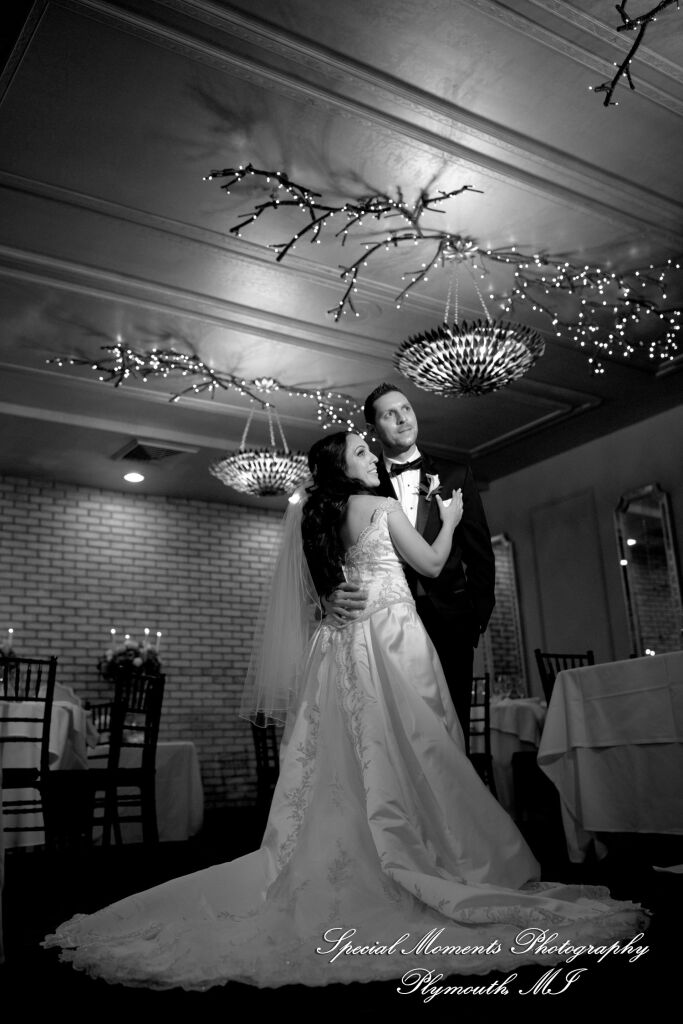 Miriam & Patrick at Cafe Cortina Farmington Hills MI wedding photography