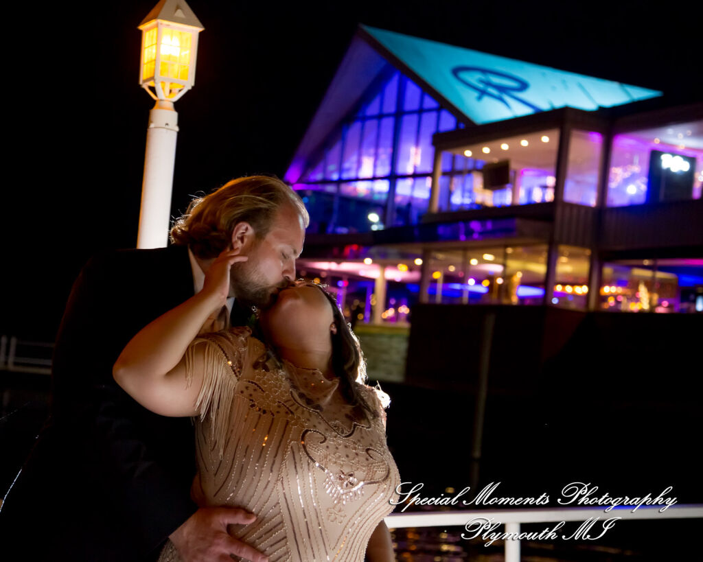 Lindsay & Justin at Roostertail Detroit MI wedding photography