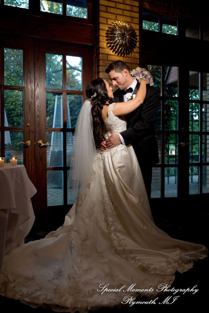 Miriam & Patrick at Cafe Cortina Farmington Hills MI wedding photography