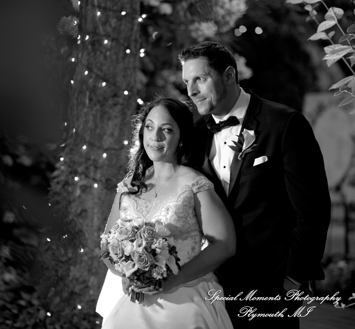 Miriam & Patrick at Cafe Cortina Farmington Hills MI wedding photography