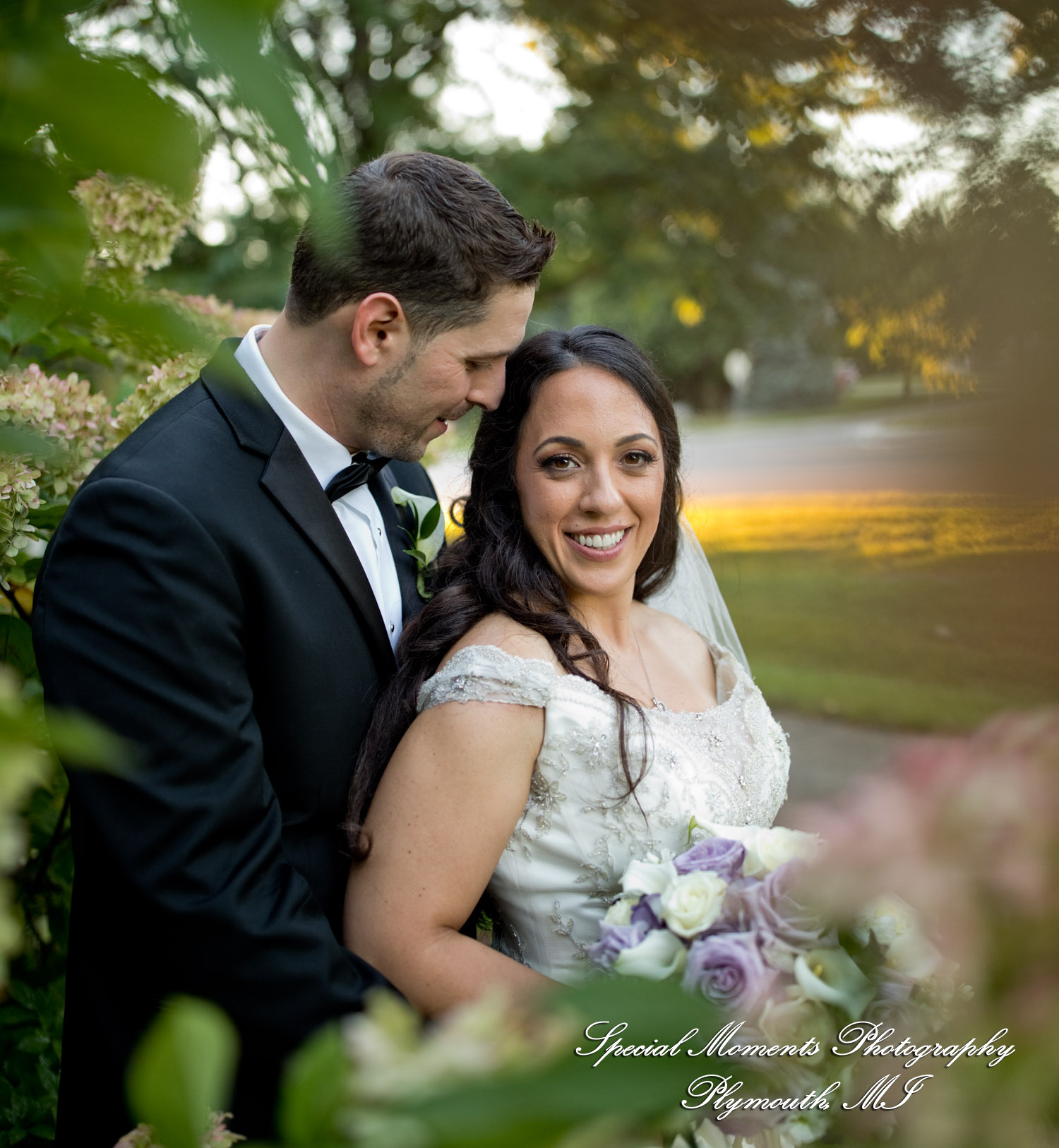 Miriam & Patrick at Cafe Cortina Farmington Hills MI wedding photography