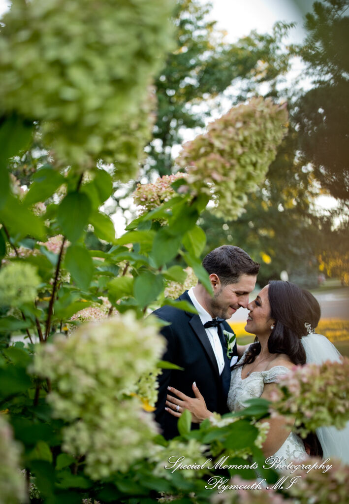 Miriam & Patrick at Cafe Cortina Farmington Hills MI wedding photography