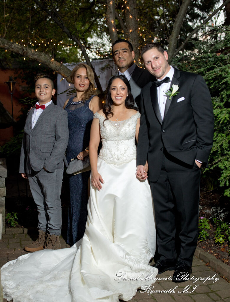 Miriam & Patrick at Cafe Cortina Farmington Hills MI wedding photography