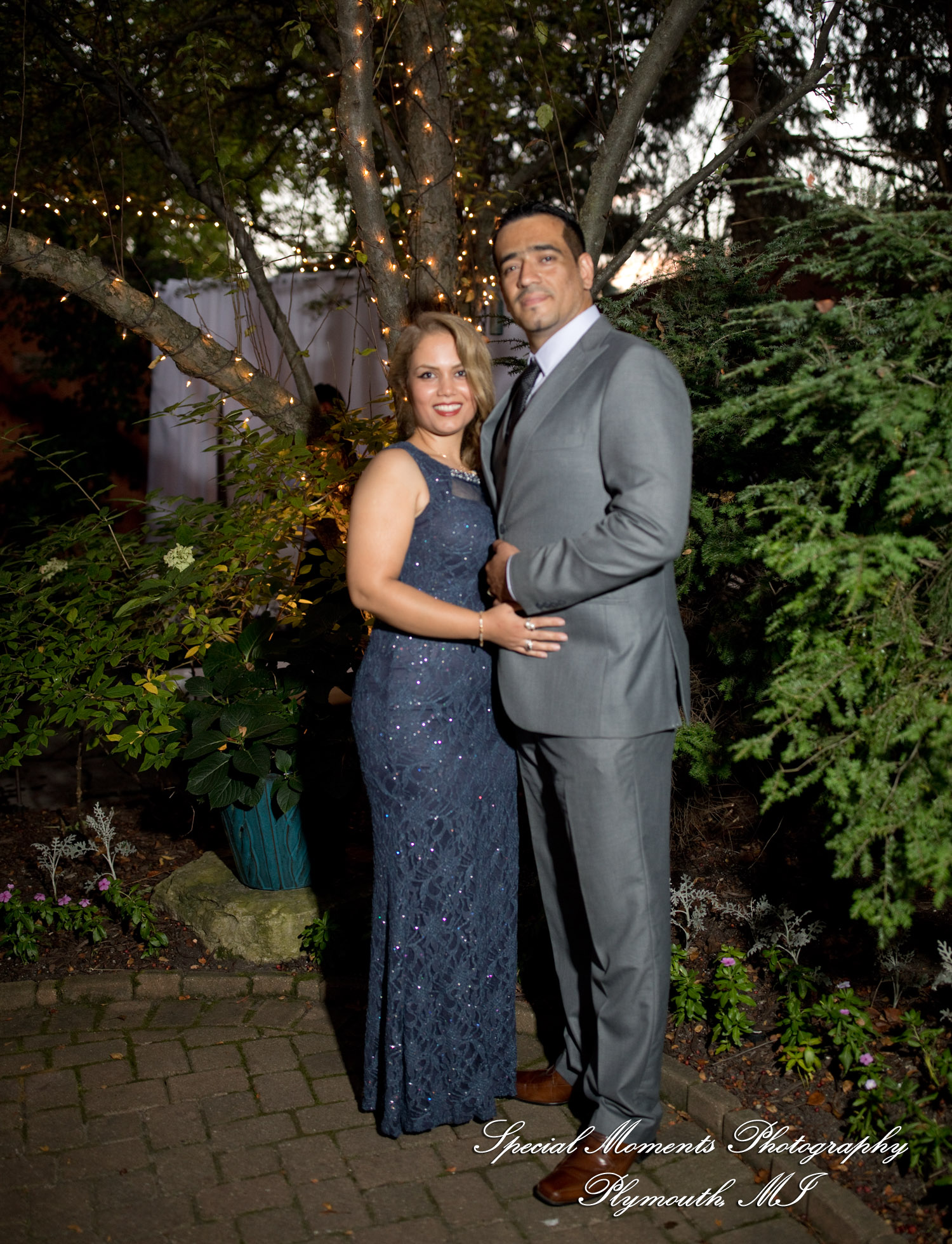 Miriam & Patrick at Cafe Cortina Farmington Hills MI wedding photography