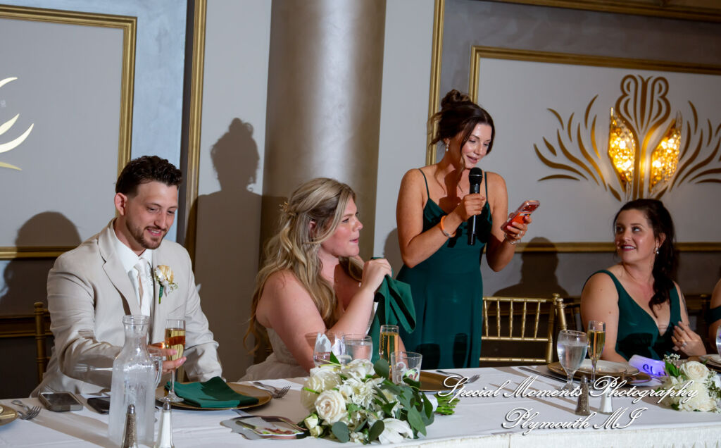 Kristine & Robert at The Bentley Banquet Conference Center Wyandotte MI wedding photography