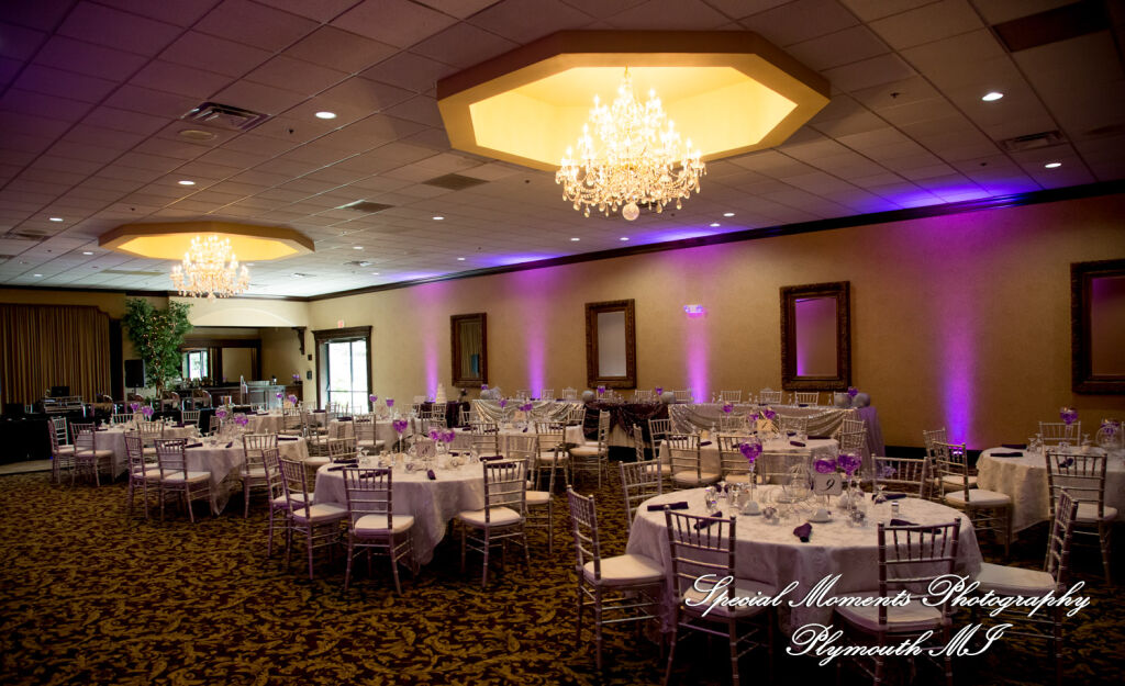 Tonya & Kevin at Crystal Gardens Event Center Howell MI wedding photography