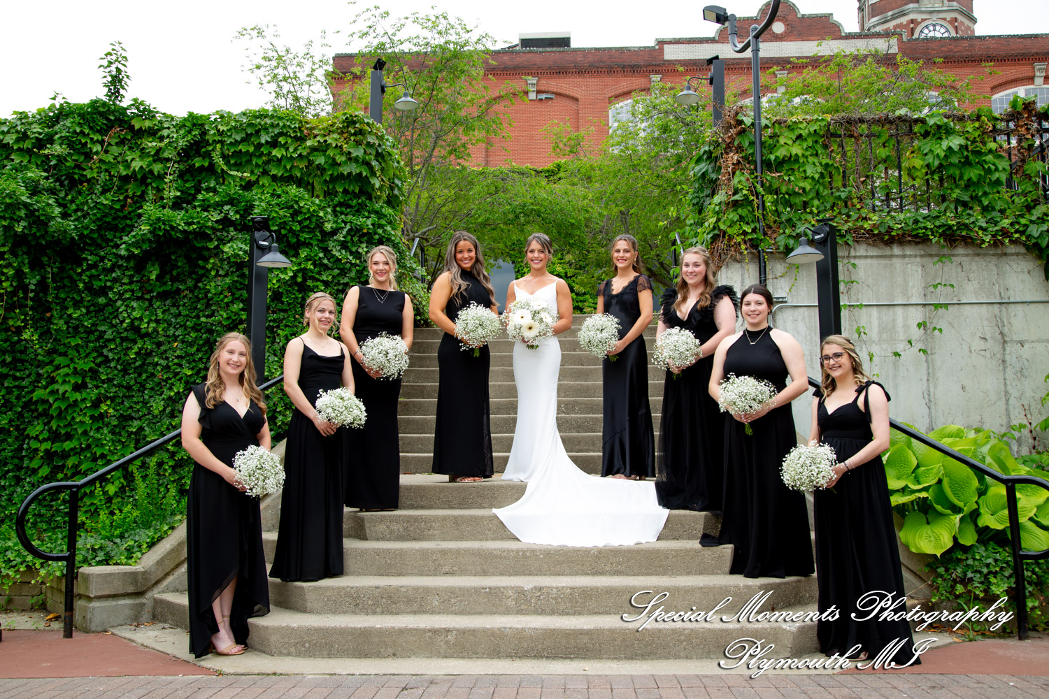 Ryli & Bennett at The Collins at the Clocktower Chelsea MI wedding photography