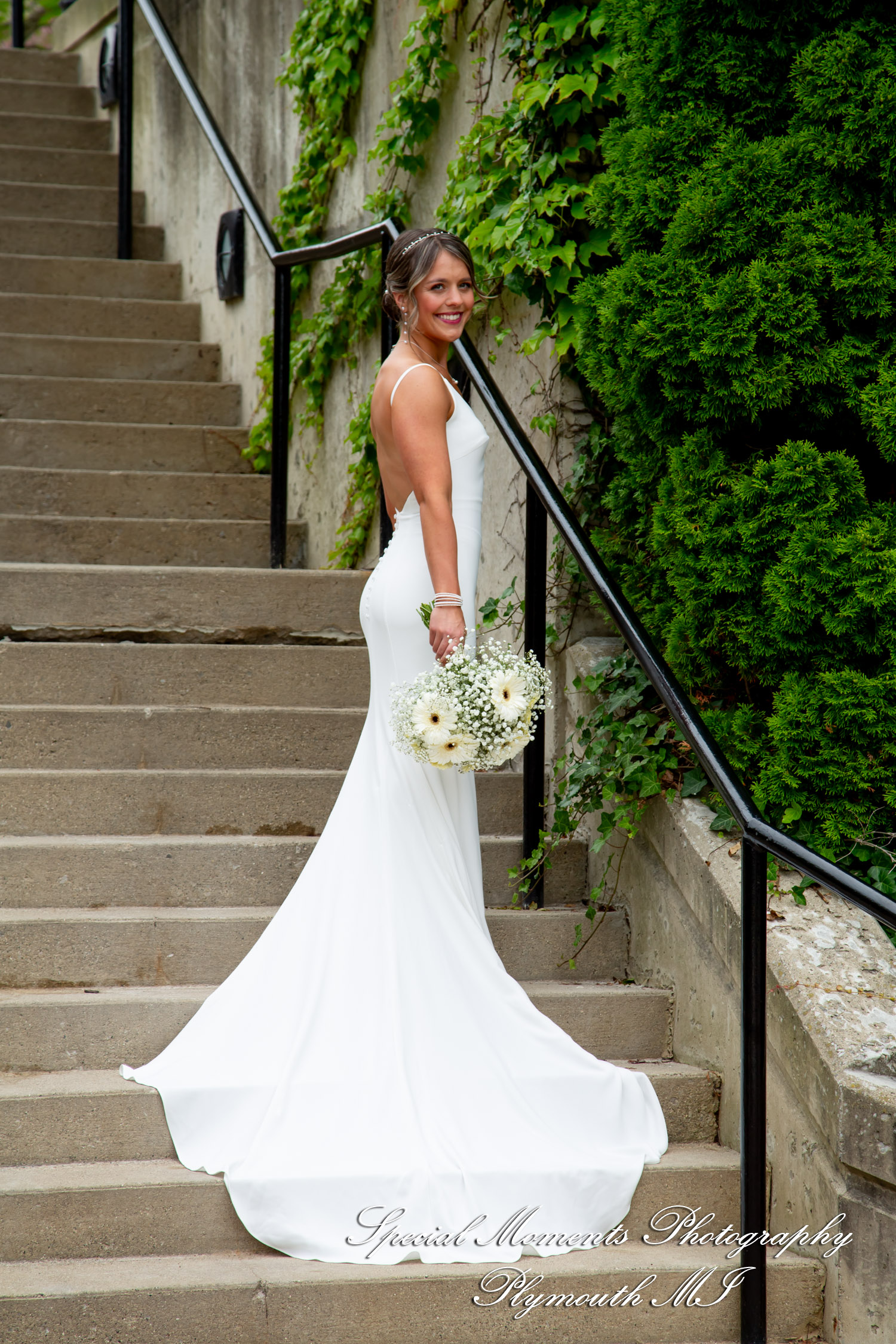 Ryli & Bennett at The Collins at the Clocktower Chelsea MI wedding photography
