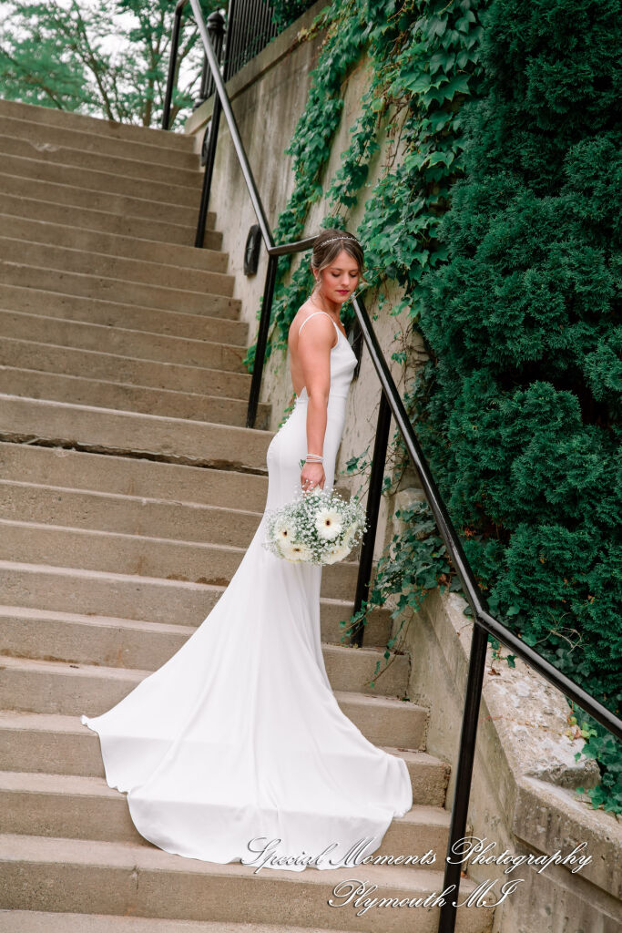 Ryli & Bennett at The Collins at the Clocktower Chelsea MI wedding photography