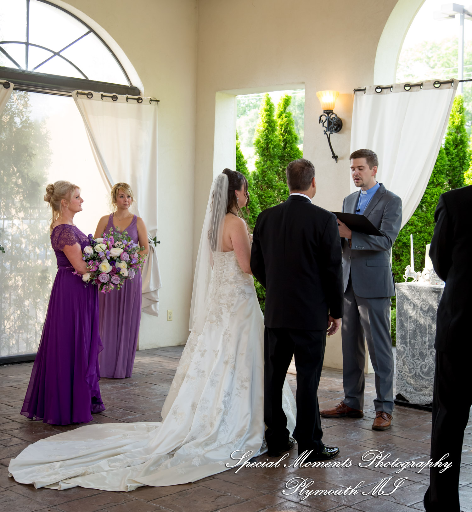 Tonya & Kevin at Crystal Gardens Event Center Howell MI wedding photography