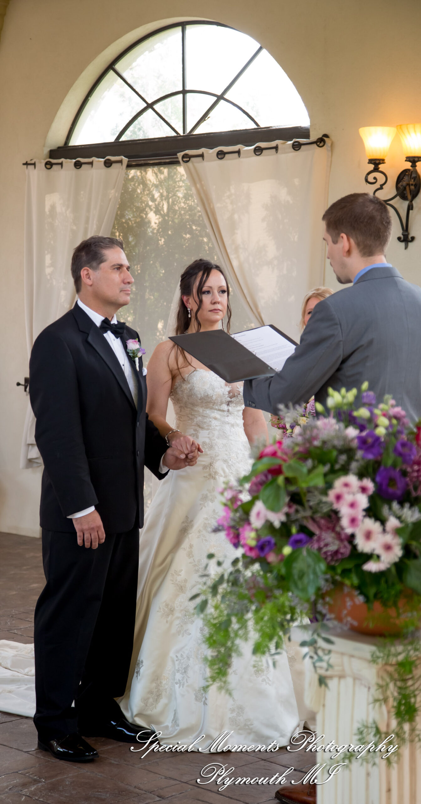 Tonya & Kevin at Crystal Gardens Event Center Howell MI wedding photography
