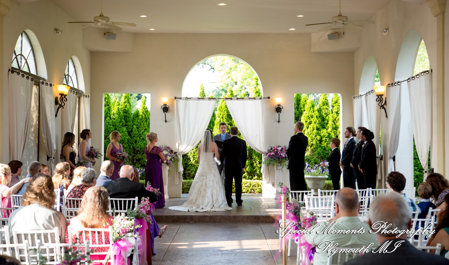 Tonya & Kevin at Crystal Gardens Event Center Howell MI wedding photography