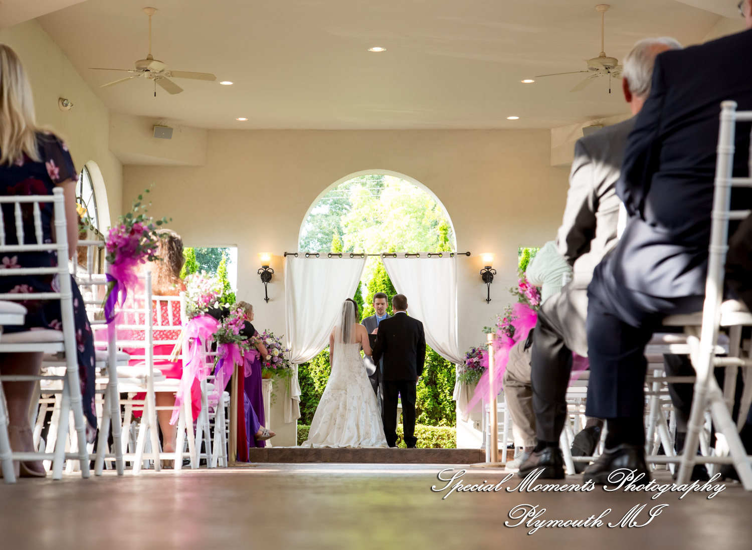 Tonya & Kevin at Crystal Gardens Event Center Howell MI wedding photography