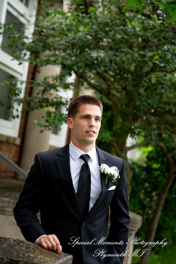 Ryli & Bennett at The Collins at the Clocktower Chelsea MI wedding photography
