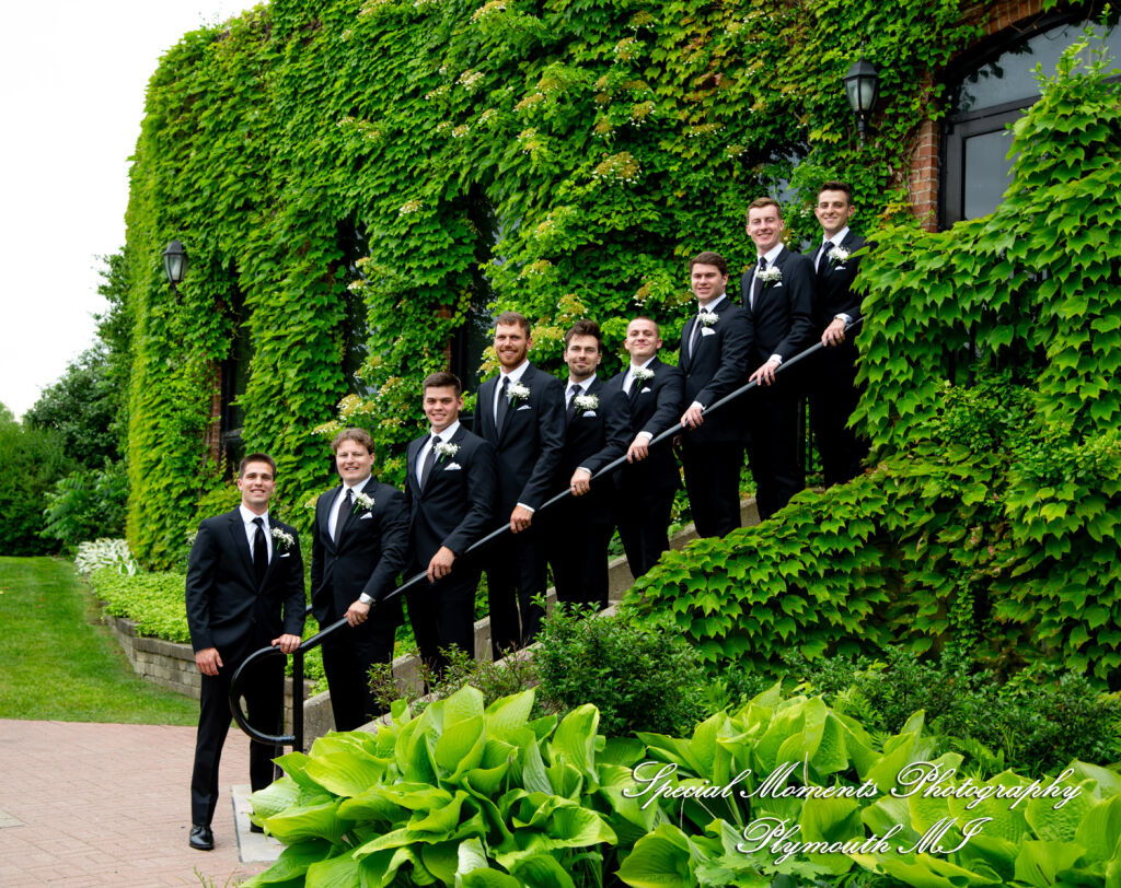 Ryli & Bennett at The Collins at the Clocktower Chelsea MI wedding photography
