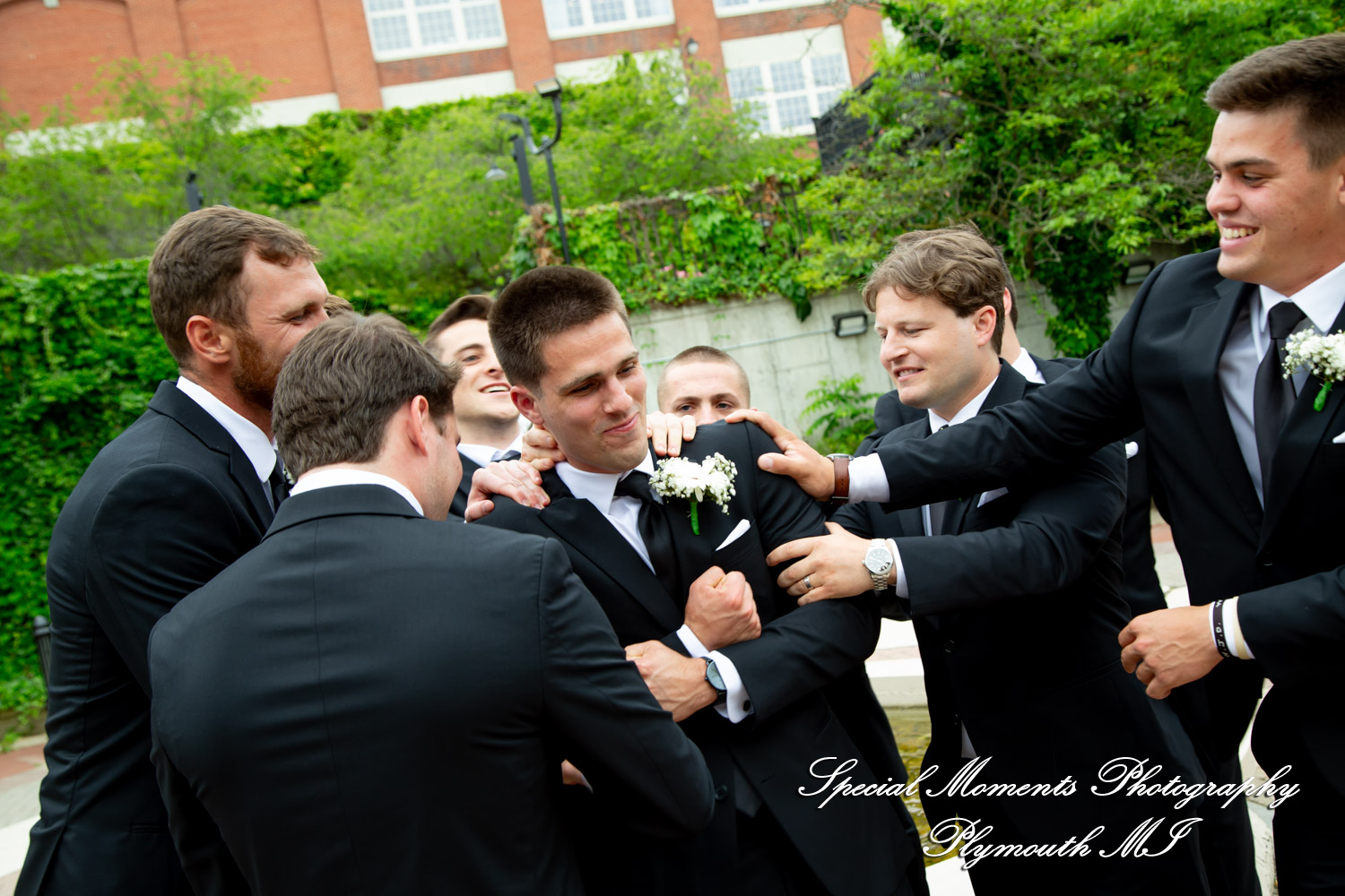 Ryli & Bennett at The Collins at the Clocktower Chelsea MI wedding photography