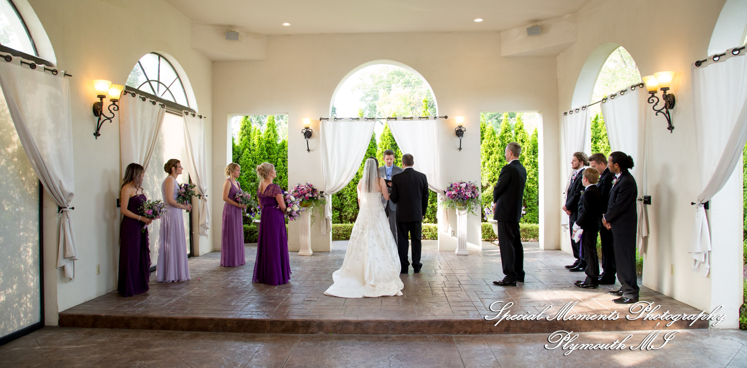 Tonya & Kevin at Crystal Gardens Event Center Howell MI wedding photography