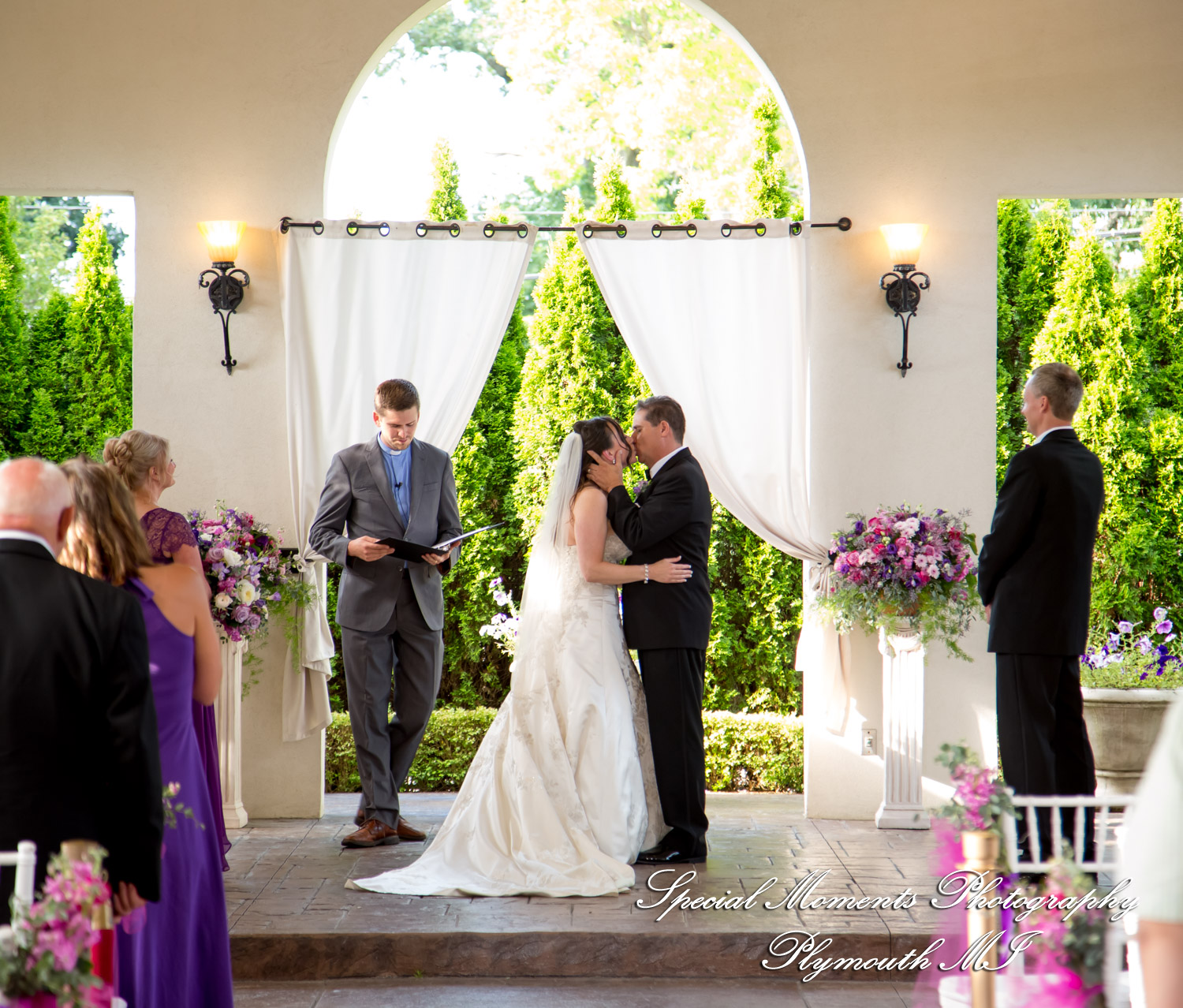 Tonya & Kevin at Crystal Gardens Event Center Howell MI wedding photography