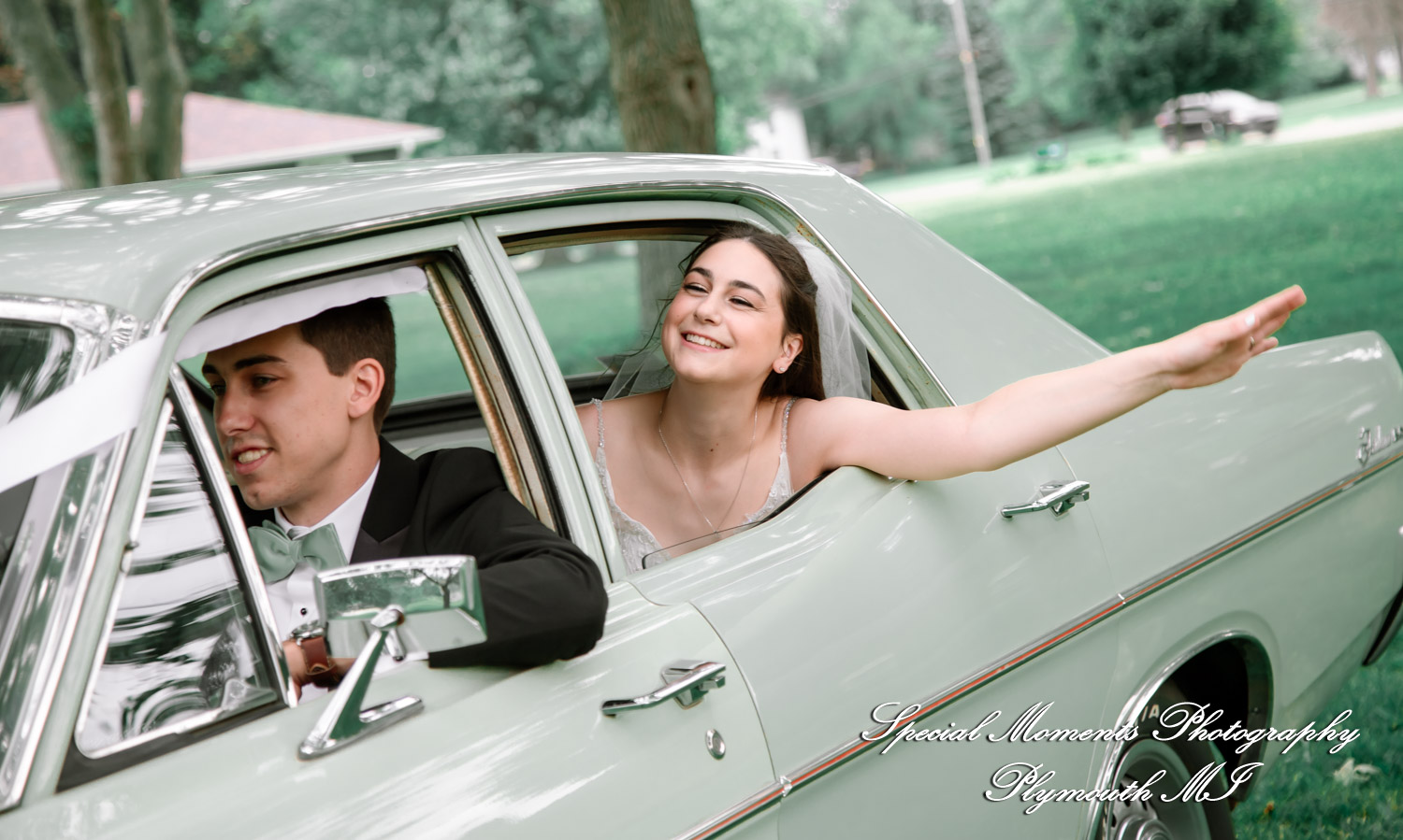 Grace & Edwin at St. Michael Lutheran Church Canton MI wedding photography