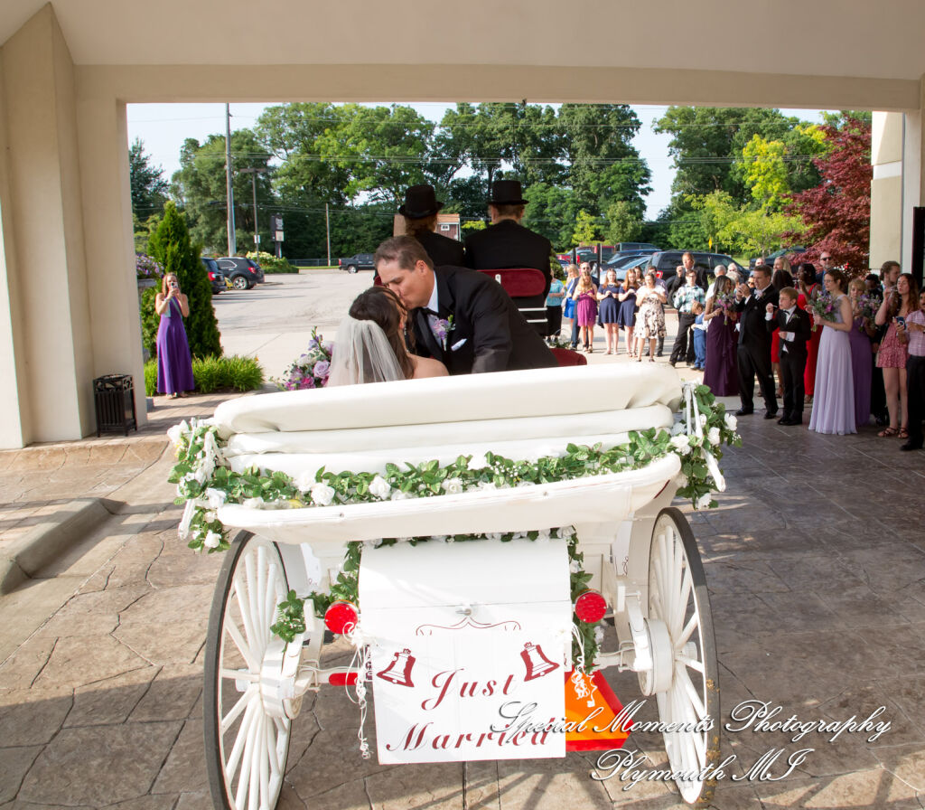 Tonya & Kevin at Crystal Gardens Event Center Howell MI wedding photography