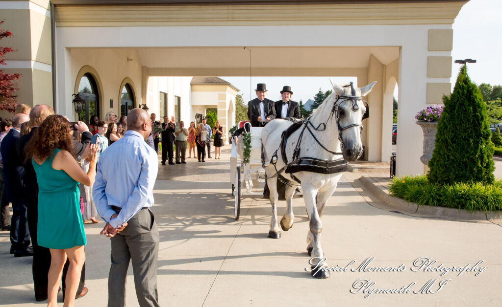 Tonya & Kevin at Crystal Gardens Event Center Howell MI wedding photography