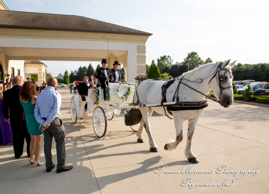 Tonya & Kevin at Crystal Gardens Event Center Howell MI wedding photography