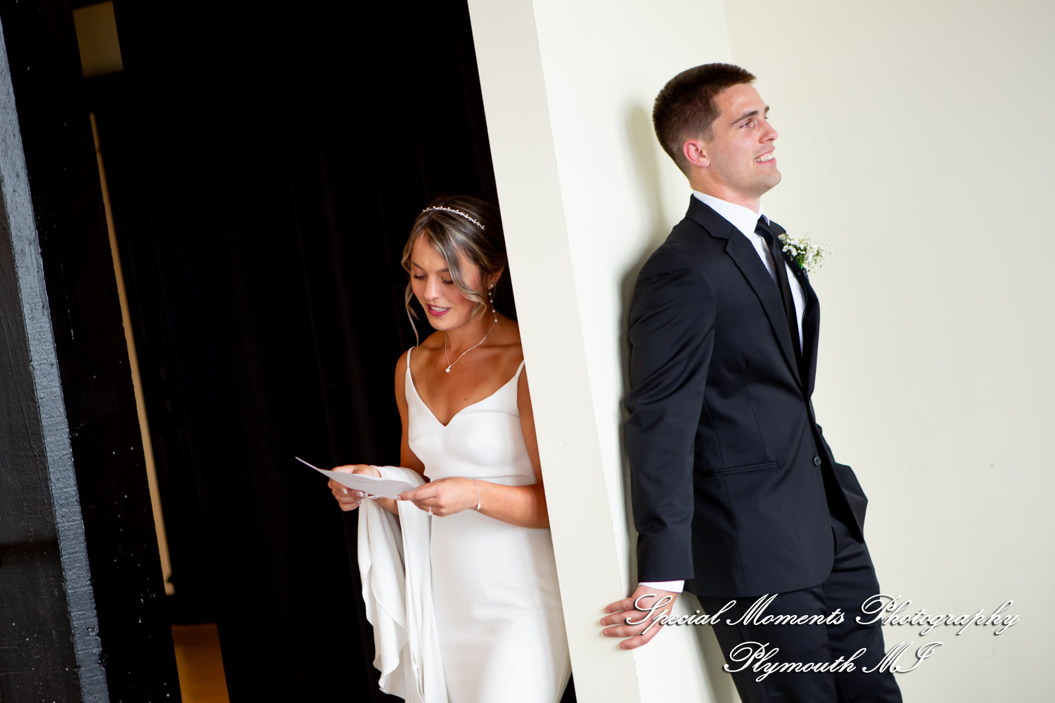 Ryli & Bennett at The Collins at the Clocktower Chelsea MI wedding photography