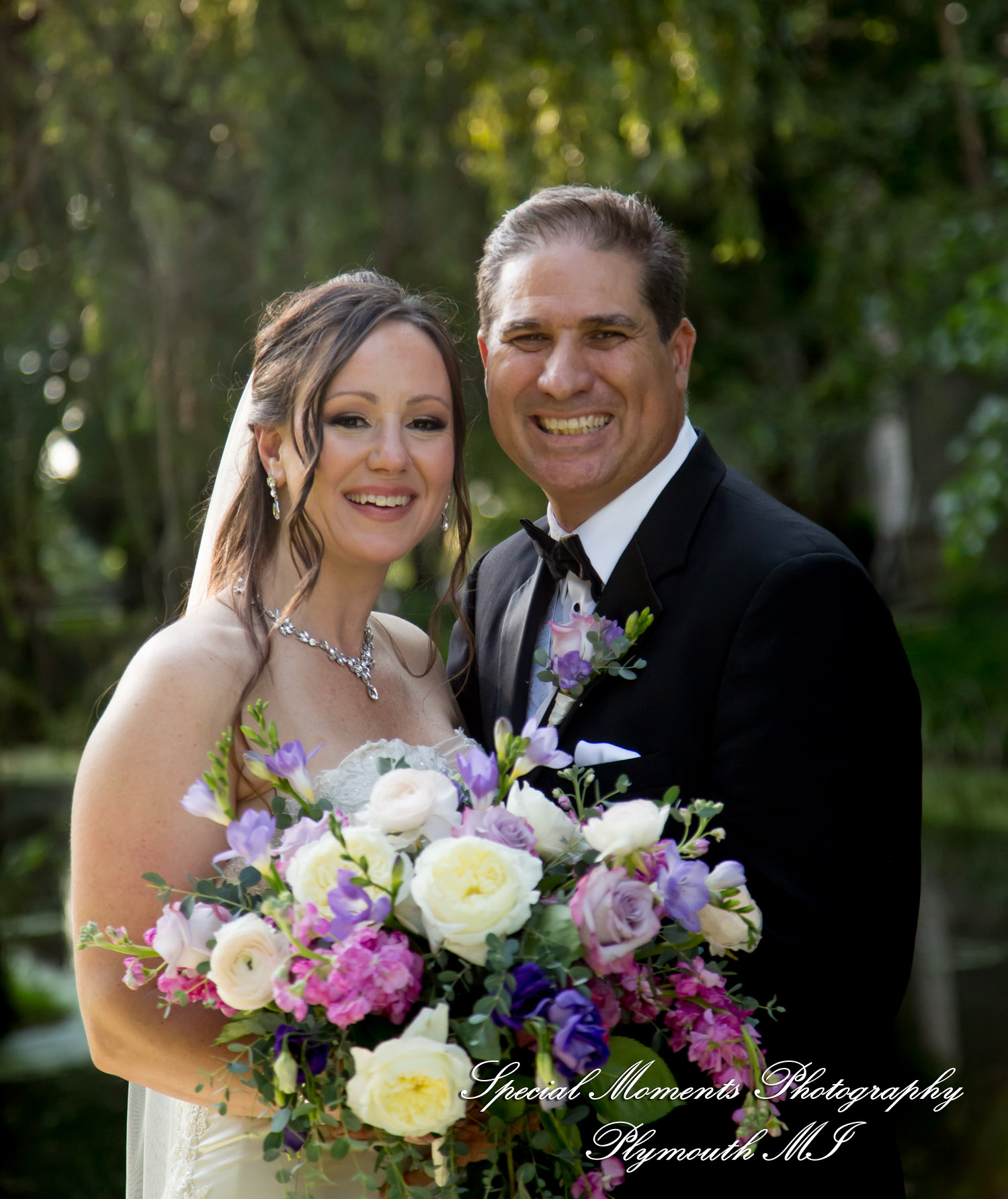 Tonya & Kevin at Crystal Gardens Event Center Howell MI wedding photography