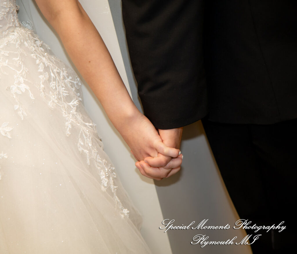 Grace & Edwin at St. Michael Lutheran Church Canton MI wedding photography