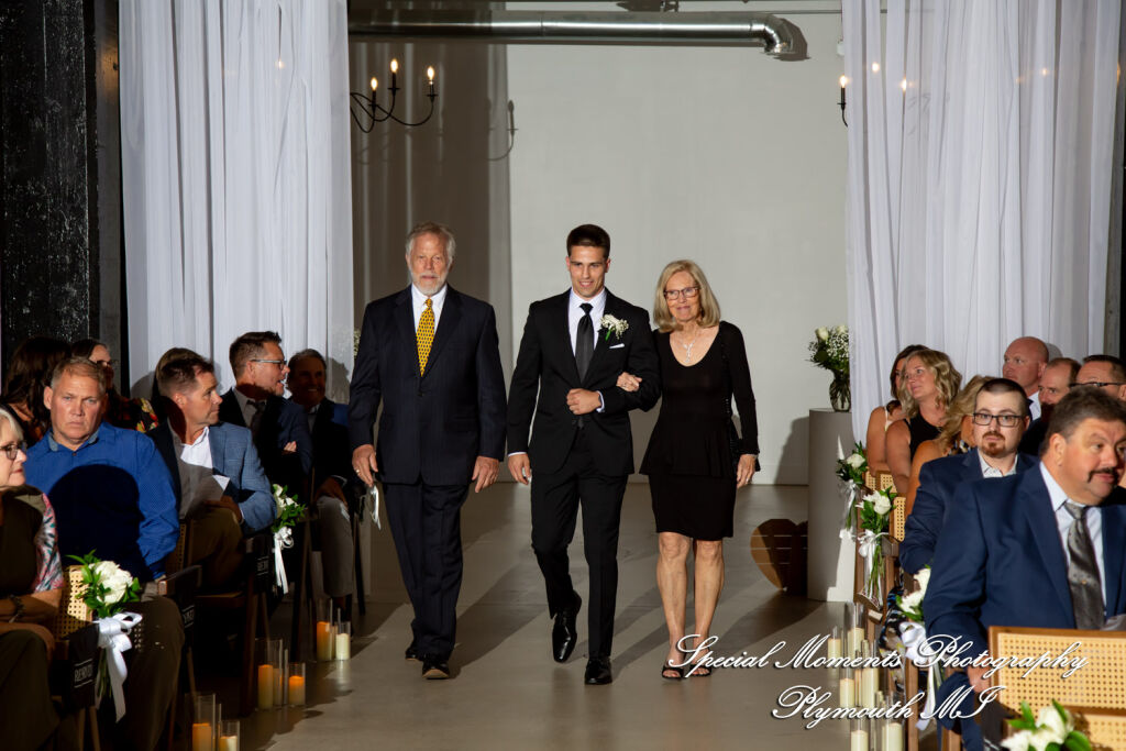 Ryli & Bennett at The Collins at the Clocktower Chelsea MI wedding photography