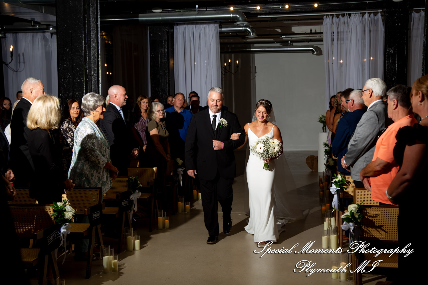 Ryli & Bennett at The Collins at the Clocktower Chelsea MI wedding photography