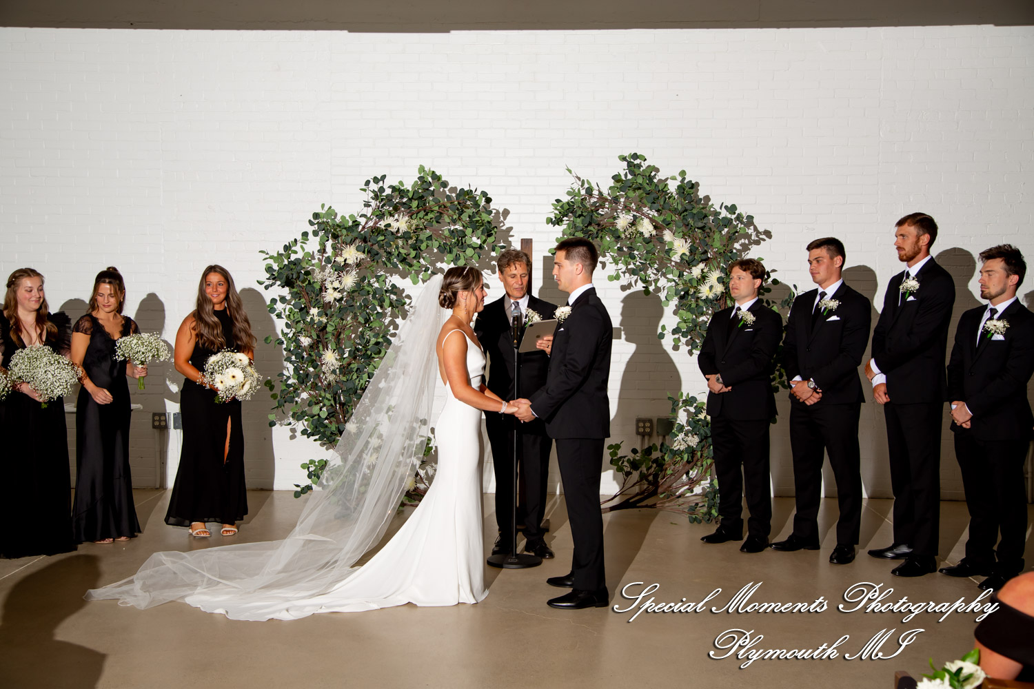 Ryli & Bennett at The Collins at the Clocktower Chelsea MI wedding photography