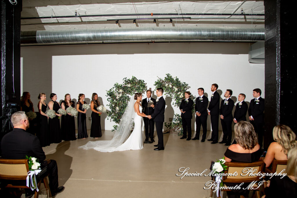 Ryli & Bennett at The Collins at the Clocktower Chelsea MI wedding photography