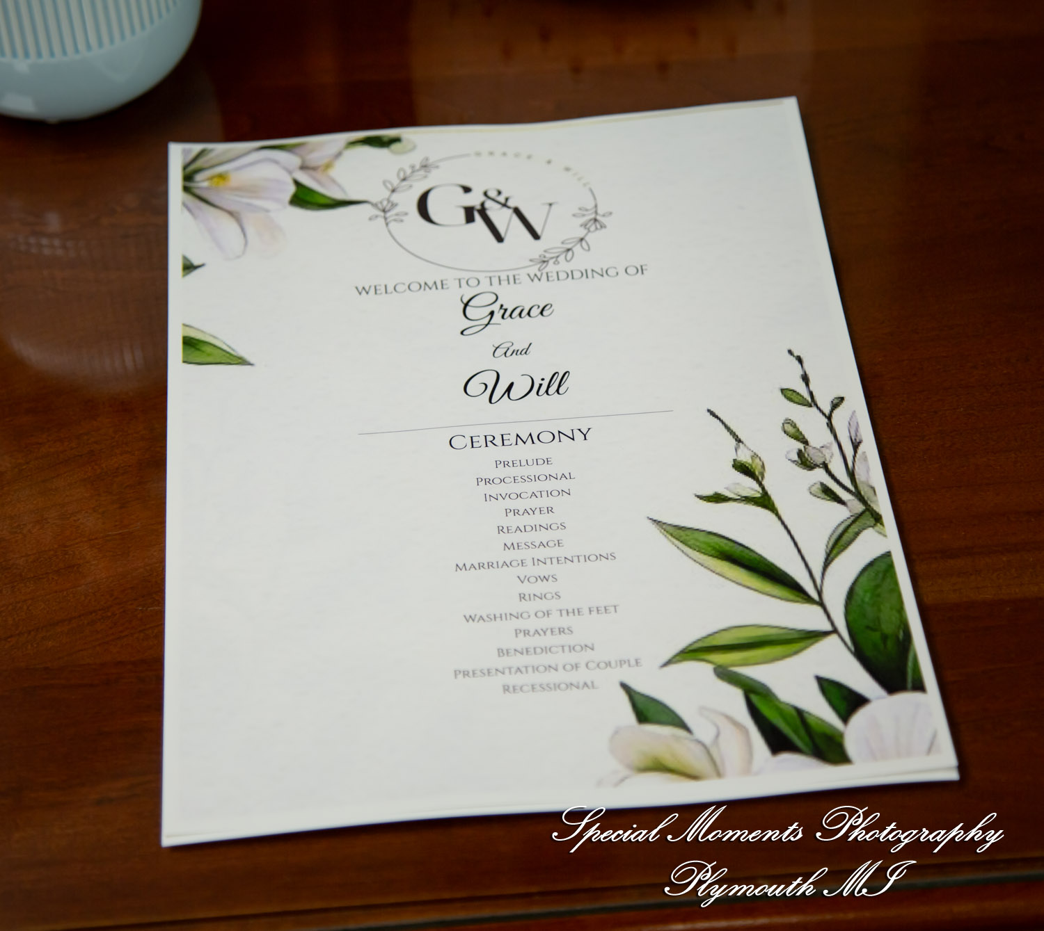Grace & Edwin at St. Michael Lutheran Church Canton MI wedding photography