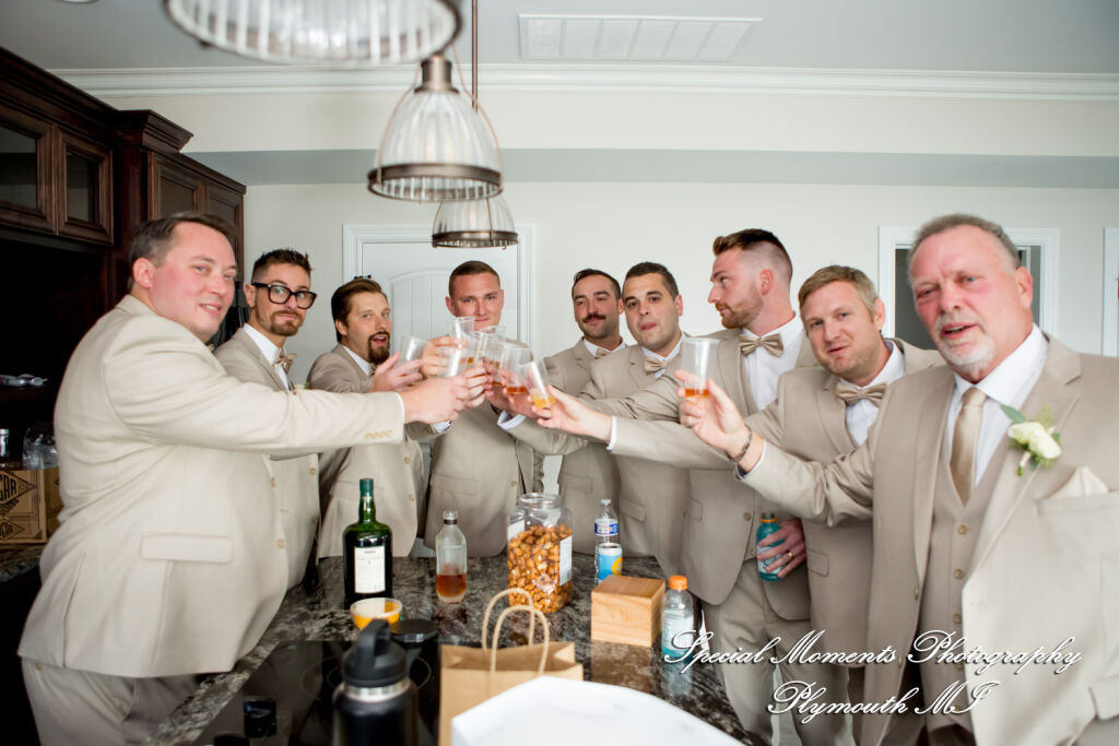 Caitlin & Chase at St. Clair Inn Saint Clair MI wedding photography