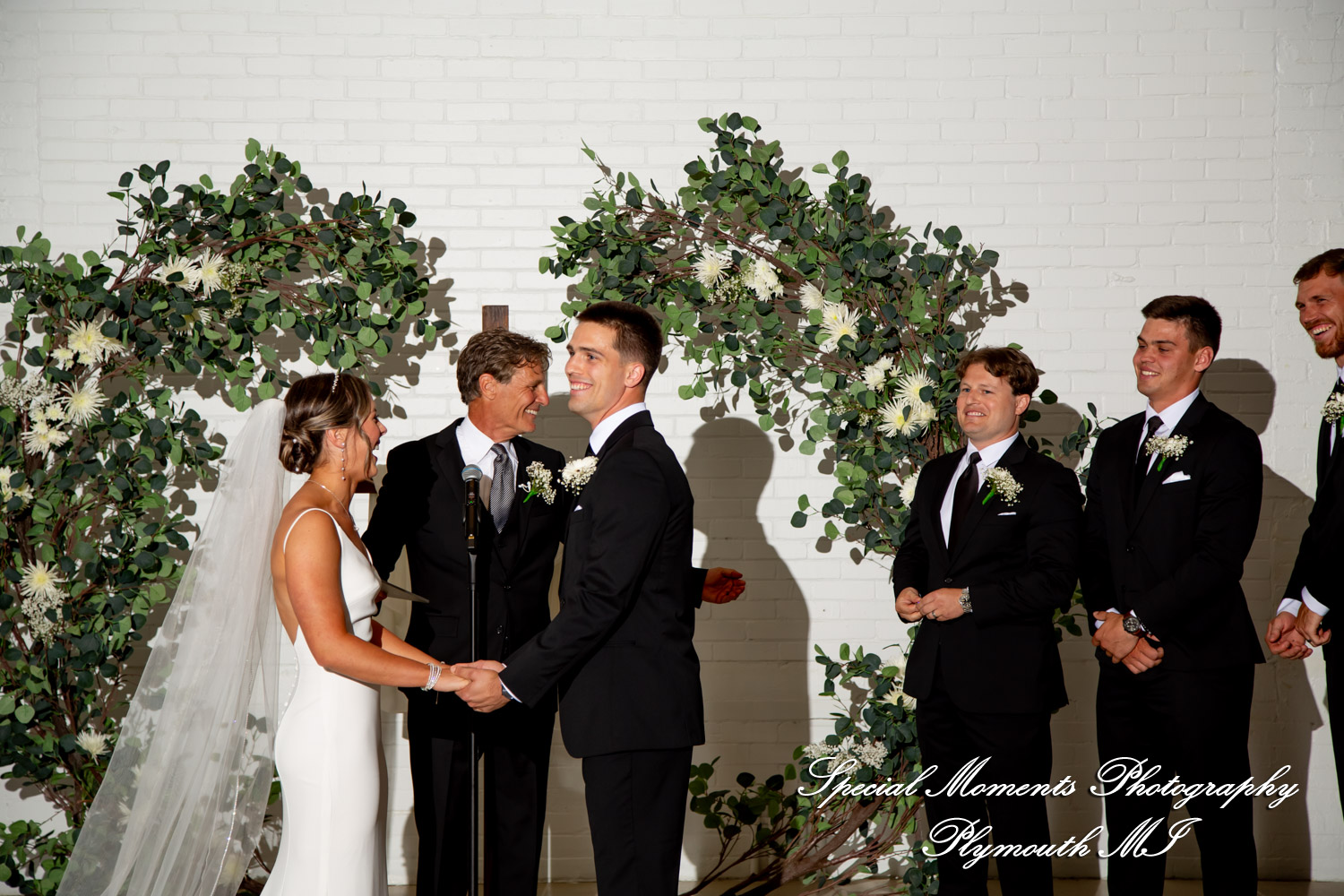 Ryli & Bennett at The Collins at the Clocktower Chelsea MI wedding photography
