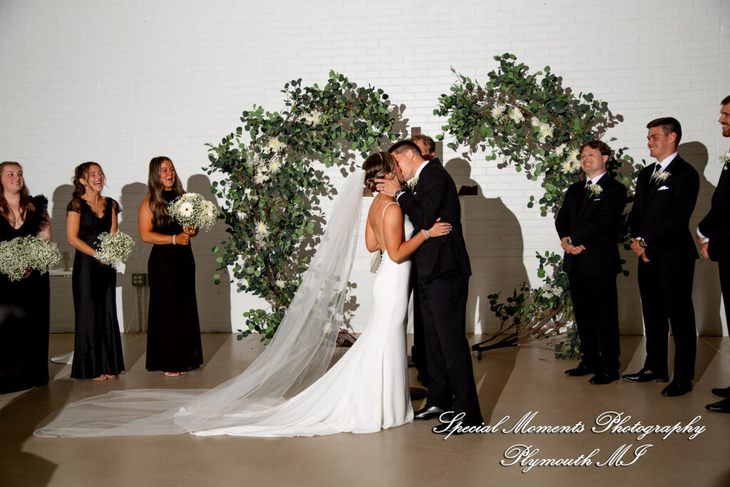 Ryli & Bennett at The Collins at the Clocktower Chelsea MI wedding photography