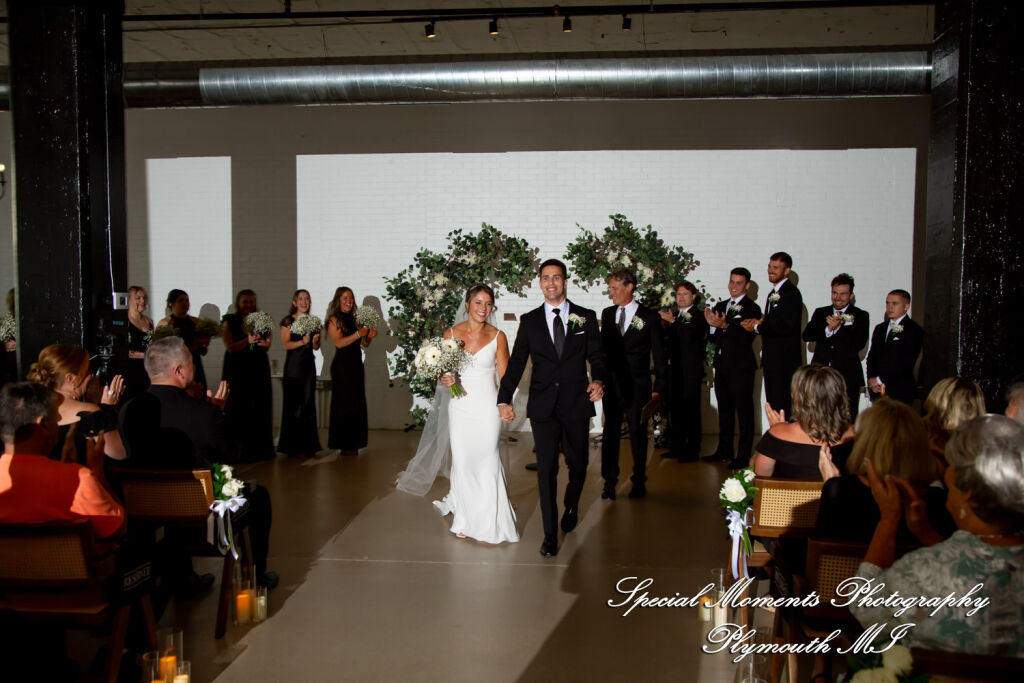 Ryli & Bennett at The Collins at the Clocktower Chelsea MI wedding photography