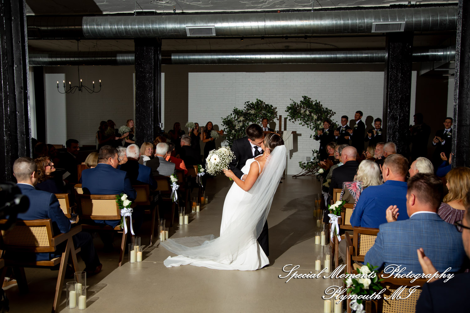 Ryli & Bennett at The Collins at the Clocktower Chelsea MI wedding photography