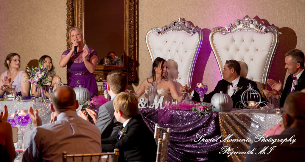 Tonya & Kevin at Crystal Gardens Event Center Howell MI wedding photography