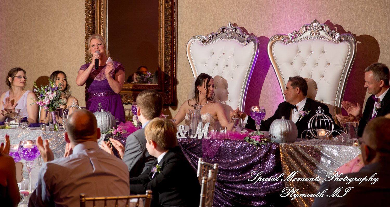 Tonya & Kevin at Crystal Gardens Event Center Howell MI wedding photography