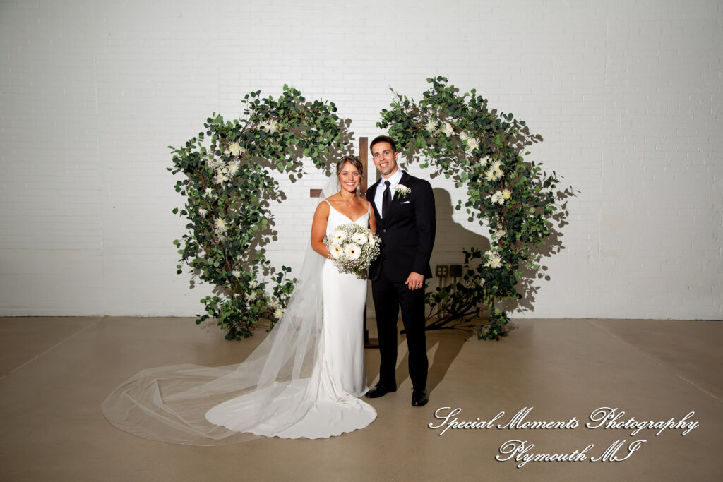 Ryli & Bennett at The Collins at the Clocktower Chelsea MI wedding photography