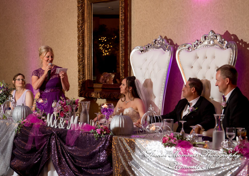 Tonya & Kevin at Crystal Gardens Event Center Howell MI wedding photography