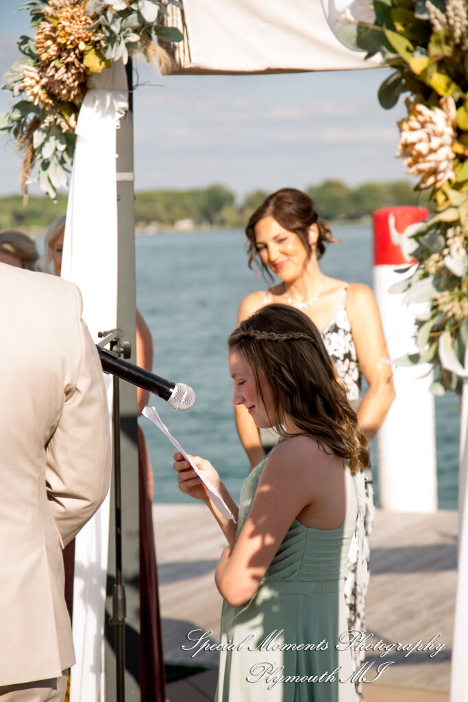 Caitlin & Chase at St. Clair Inn Saint Clair MI wedding photography