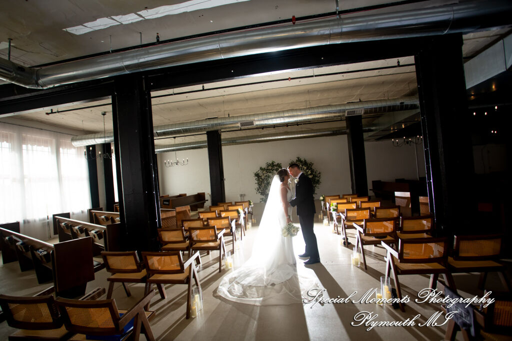 Ryli & Bennett at The Collins at the Clocktower Chelsea MI wedding photography