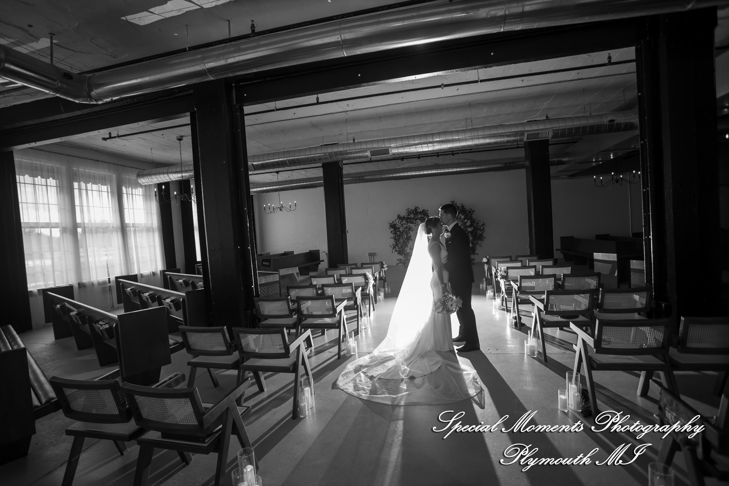 Ryli & Bennett at The Collins at the Clocktower Chelsea MI wedding photography