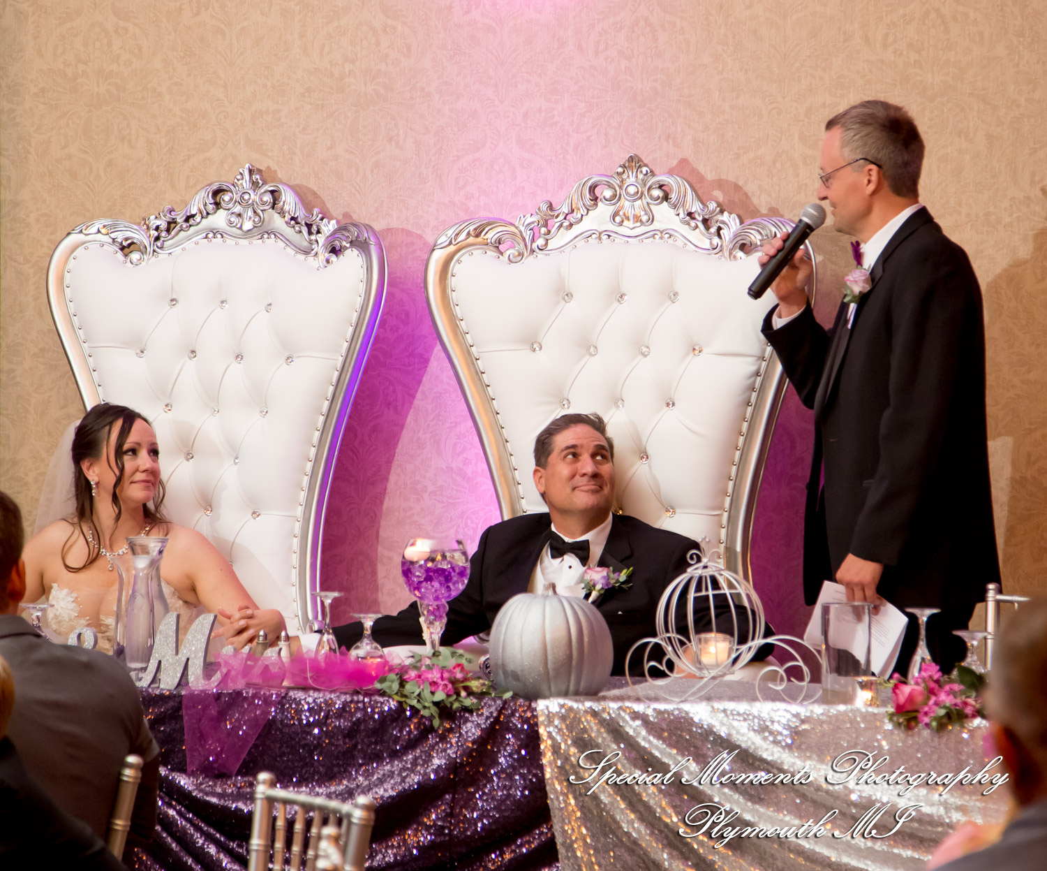 Tonya & Kevin at Crystal Gardens Event Center Howell MI wedding photography