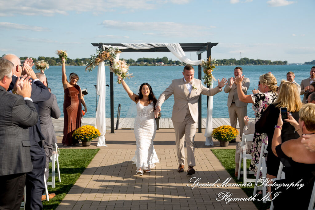 Caitlin & Chase at St. Clair Inn Saint Clair MI wedding photography